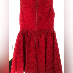 NWOT Alice+Olivia cocktail dress (red, size 0)